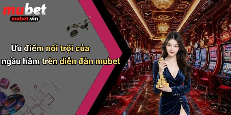 Ưu điểm nổi trội của ngầu hầm trên diễn đàn mubet